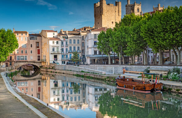 Narbonne,,France,-,11,May,,2019:,Historic,Old,Town,Of