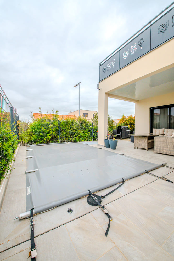 Art extérieur de maison construite par Maison Kamci à Narbonne