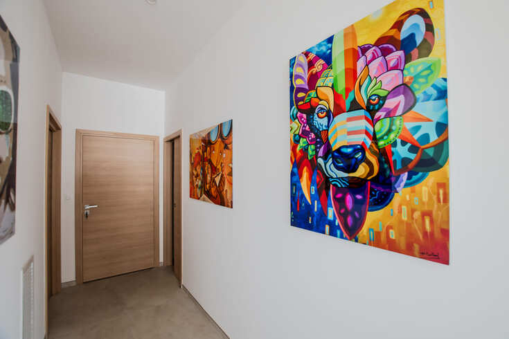 Intérieur d'une maison construite par Maison Kamci