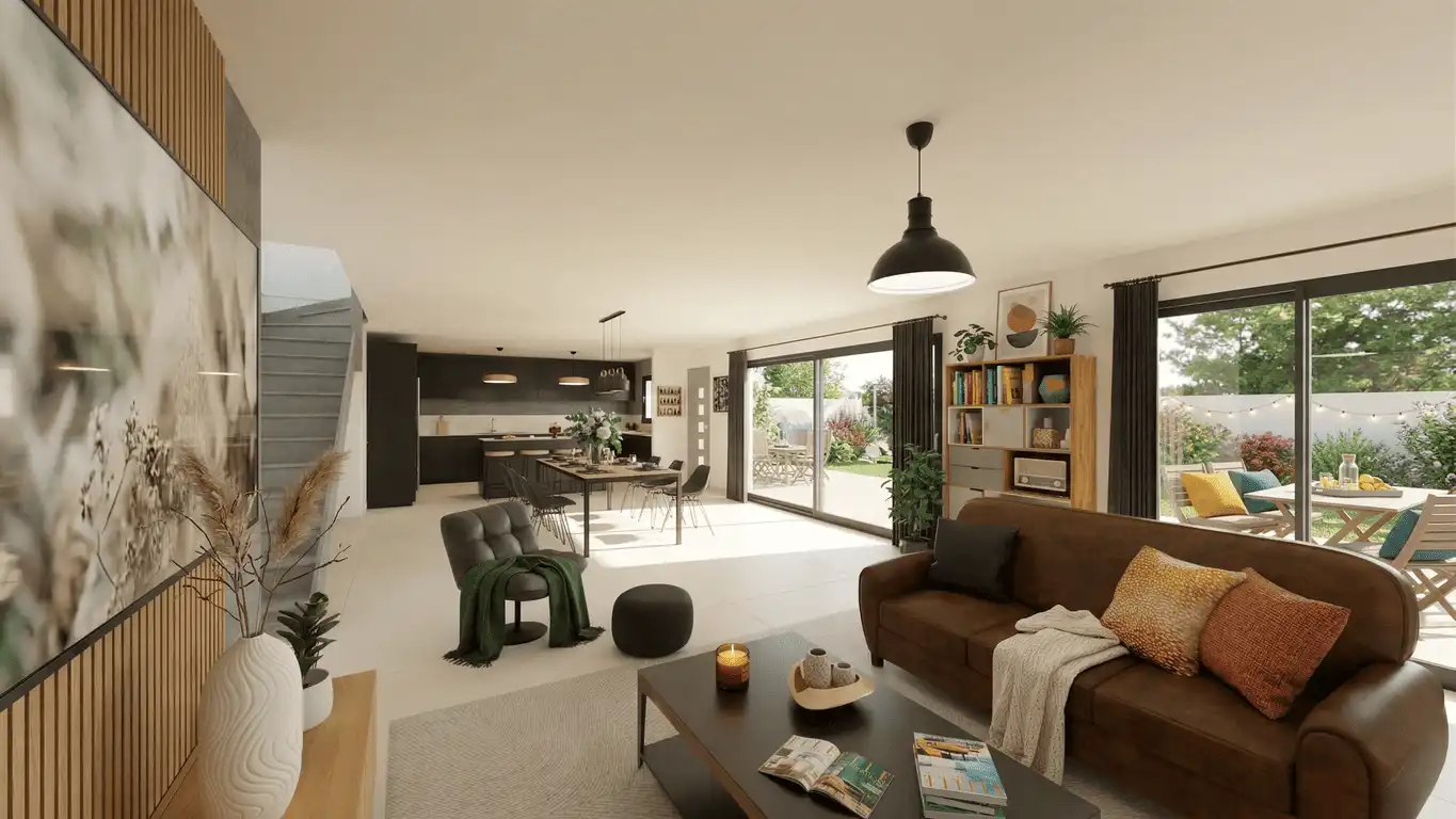 La Maison d'Architecte aux Lignes Cubiques – Design et Luxe Contemporain réalisée par Maison Kamci