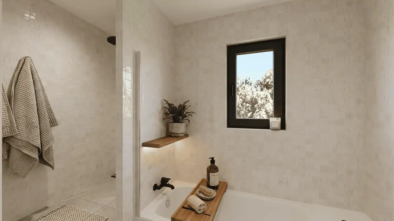 Plain-pied ultra-lumineux avec toiture-terrasse design contemporain - Construction Maison Kamci