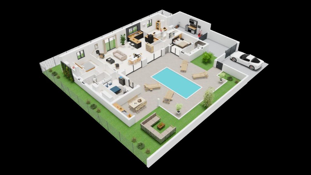 Maison neuve à construire à Nizas – Terrain idéal proche de Pézenas, projet sur mesure dans un cadre privilégié